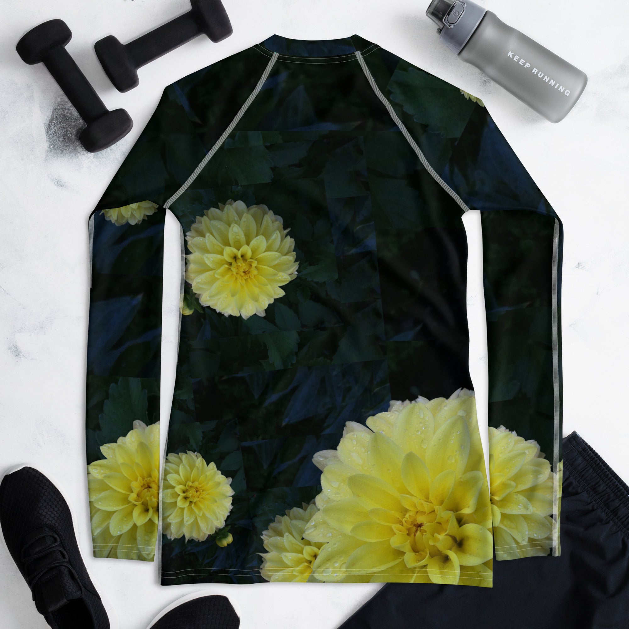 printed-activewear-top-rashguard-workout-top-women-lemon-dahlias-wickedyo11